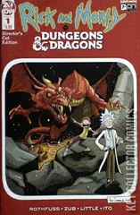 Variant Cover for Rick and Morty vs. Dungeons & Dragons #1