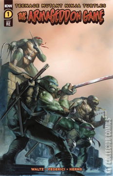 Variant Cover for Teenage Mutant Ninja Turtles: The Armageddon Game #1