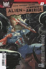 Variant Cover for Alien vs. Captain America #1