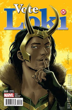 Variant Cover for Vote Loki #4