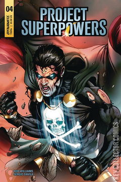 Variant Cover for Project Superpowers #4