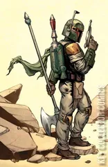 Variant Cover for Star Wars: War of the Bounty Hunters Alpha #1