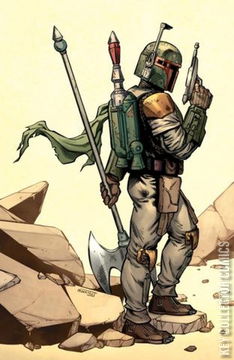 Variant Cover for Star Wars: War of the Bounty Hunters Alpha #1