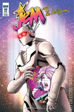 Variant Cover for Jem and The Holograms #17