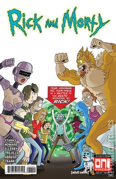Variant Cover for Rick and Morty #37