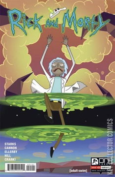 Variant Cover for Rick and Morty #21