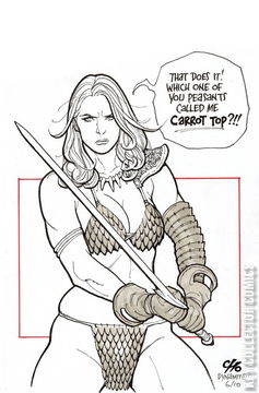 Variant Cover for Invincible Red Sonja #10