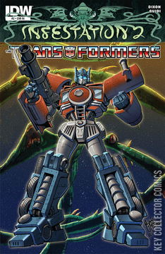 Variant Cover for Transformers: Infestation #2