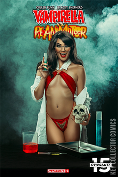 Variant Cover for Vampirella vs. Reanimator #3