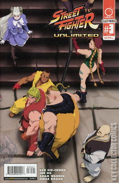 Variant Cover for Street Fighter Unlimited #3