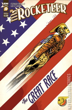 Variant Cover for Rocketeer: The Great Race, The #4