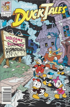 Variant Cover for DuckTales #5
