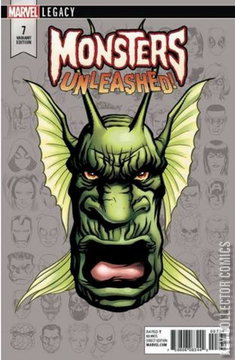 Variant Cover for Monsters Unleashed #7