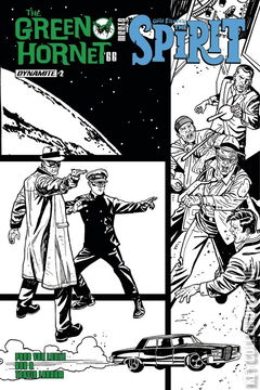 Variant Cover for The Green Hornet '66 Meets The Spirit #2