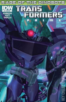 Variant Cover for Transformers: Prime - Rage of the Dinobots #1