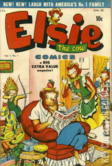 Variant Cover for Elsie the Cow Comics #1