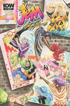 Variant Cover for Jem and The Holograms #4