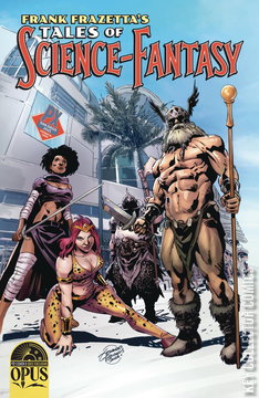 Variant Cover for Frank Frazetta's Tales of Science-Fantasy #2