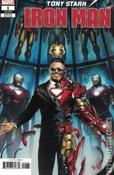 Variant Cover for Tony Stark: Iron Man #1