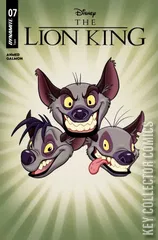 Variant Cover for The Lion King #7