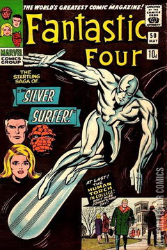 Variant Cover for Fantastic Four #50