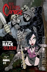 Variant Cover for The Living Corpse Guest Starring Hack / Slash #1