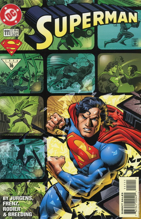 Superman #111 Published April 1996 | Key Collector Comics