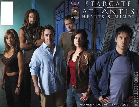 Variant Cover for Stargate Atlantis: Hearts & Minds #1