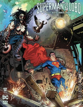 Variant Cover for Superman vs Lobo #1