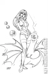 Variant Cover for Vampirella: The Dark Powers #3