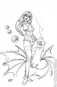 Variant Cover for Vampirella: The Dark Powers #3