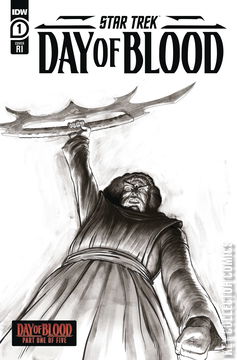 Variant Cover for Star Trek: Day of Blood #1