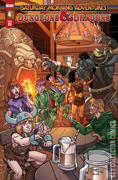 Variant Cover for Dungeons & Dragons: Saturday Morning Adventures #4