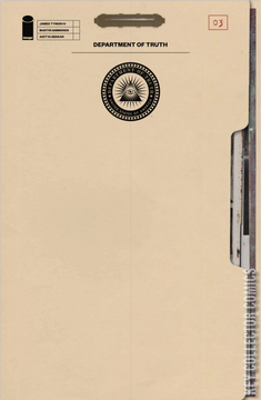 Variant Cover for Department of Truth #3