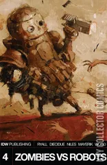 Cover for Zombies vs. Robots #4
