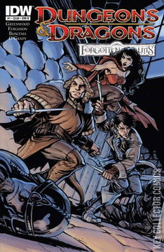 Variant Cover for Dungeons & Dragons: Forgotten Realms #1