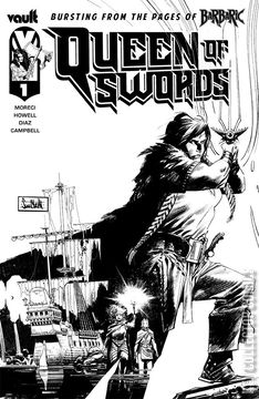 Variant Cover for Queen of Swords: Barbaric Story #1
