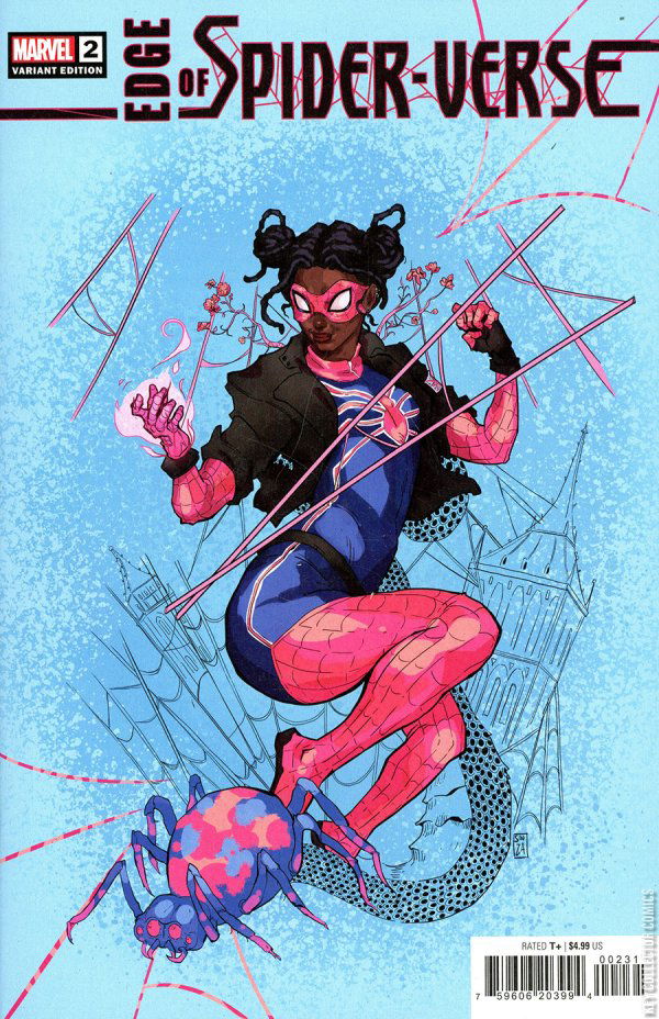 Cover art for Edge of Spider-Verse #2 