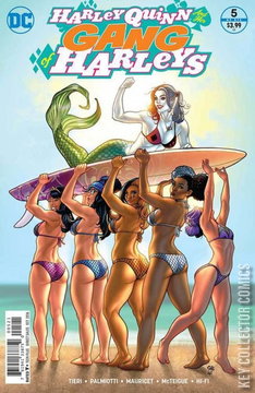 Variant Cover for Harley Quinn and Her Gang of Harleys #5