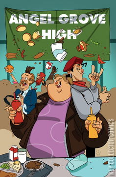 Variant Cover for Mighty Morphin Power Rangers #8