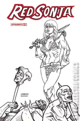 Variant Cover for Red Sonja #23