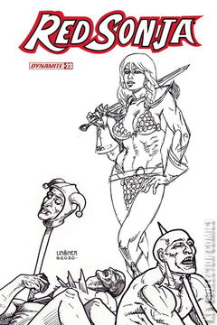 Variant Cover for Red Sonja #23