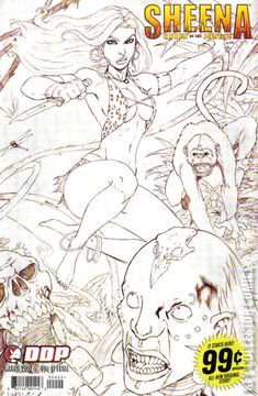 Variant Cover for Sheena, Queen of the Jungle #0