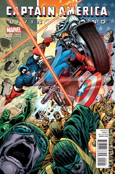 Variant Cover for Captain America: Living Legend #2