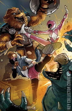 Variant Cover for Mighty Morphin Power Rangers / Teenage Mutant Ninja Turtles #1