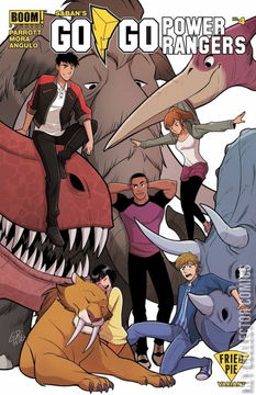 Variant Cover for Go Go Power Rangers #4