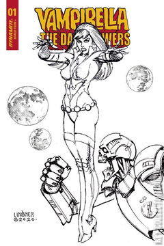 Variant Cover for Vampirella: The Dark Powers #1