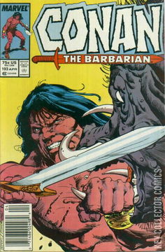 Variant Cover for Conan the Barbarian #193