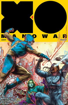 Variant Cover for X-O Manowar #20