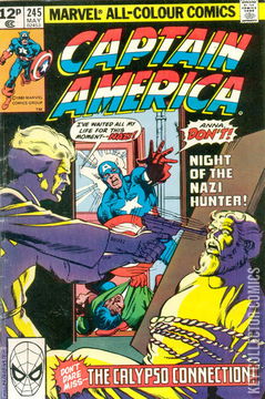 Variant Cover for Captain America #245